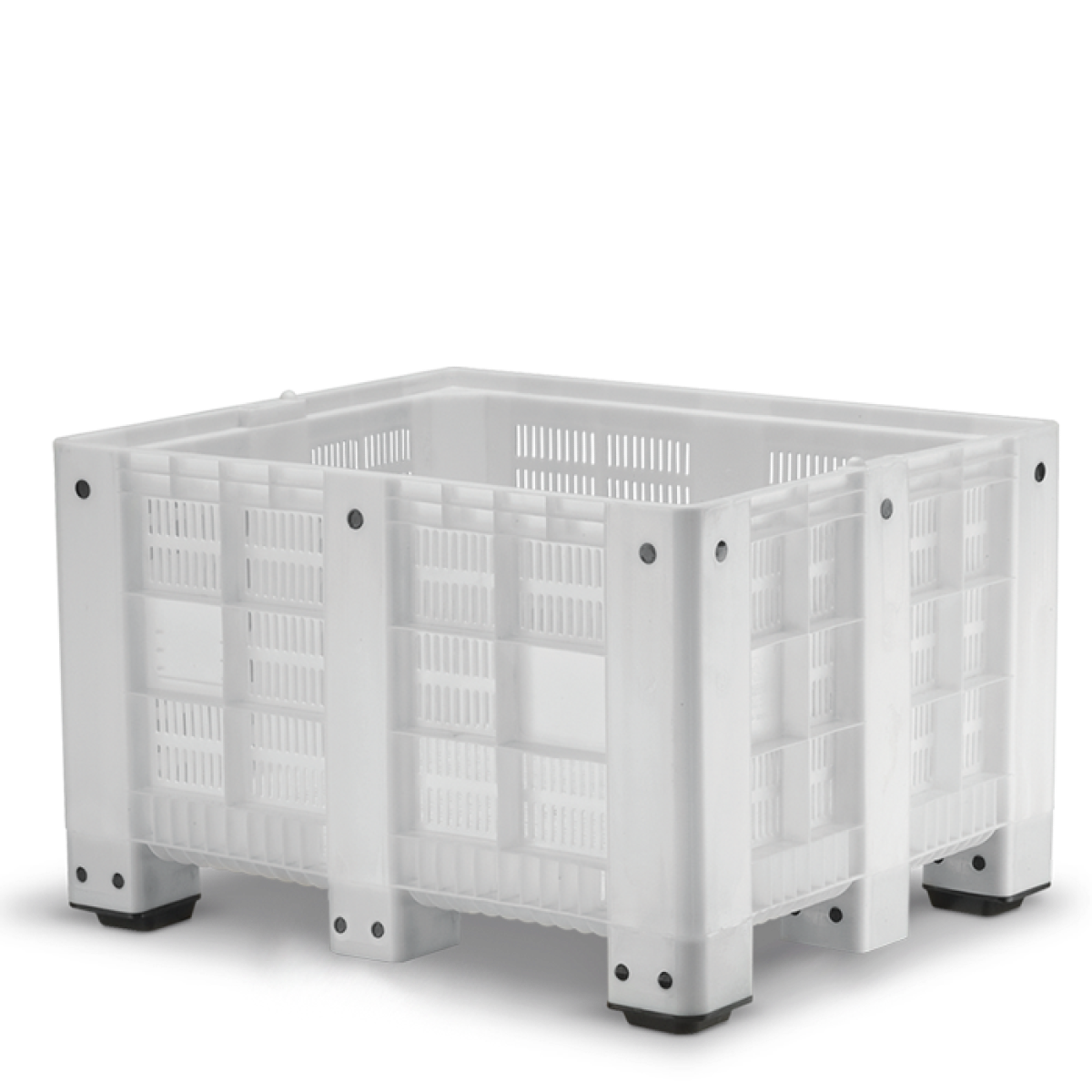 Caixa Pallet vazada 4 sapatas