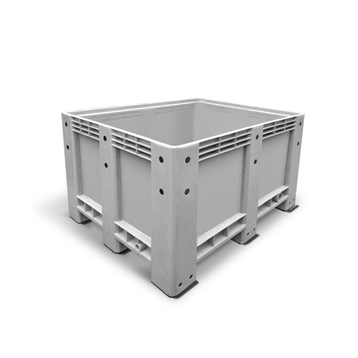 Caixa Pallet fechada 4 sapatas